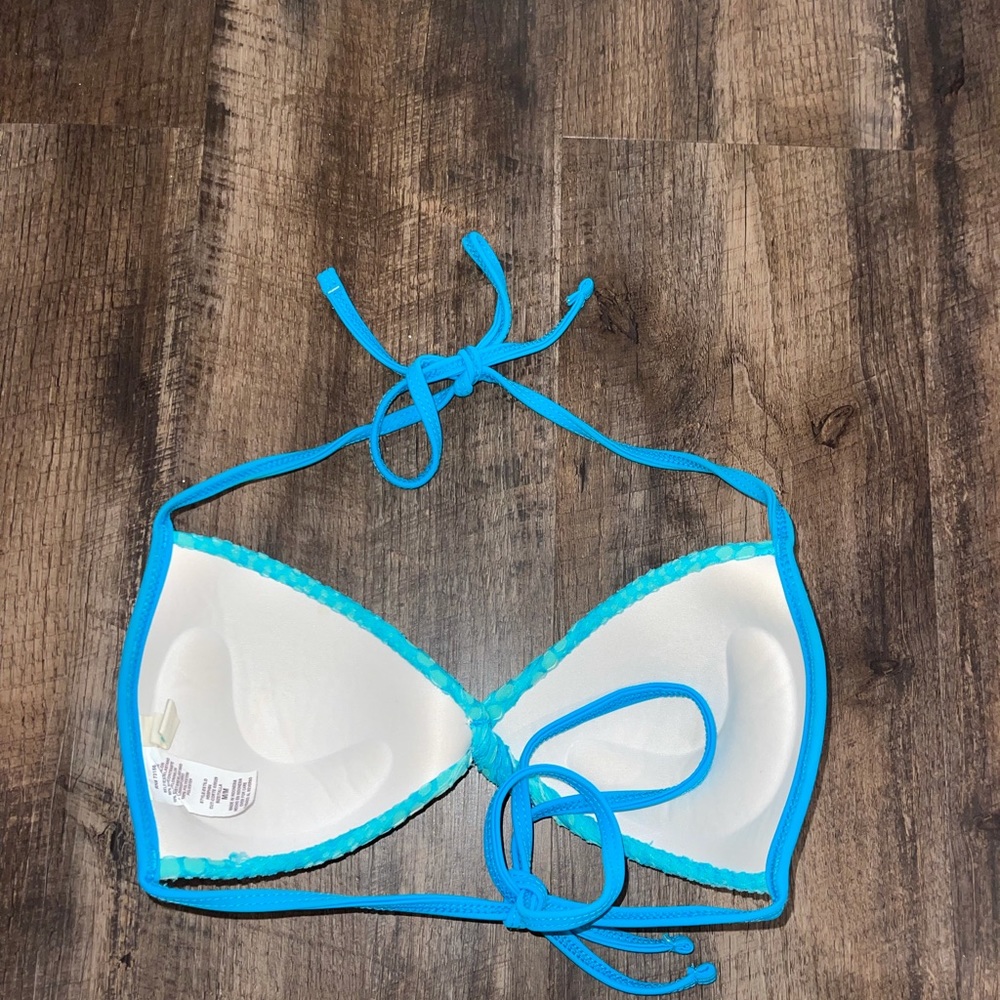 Hobie blue bikini top size medium - Picture 3 of 4